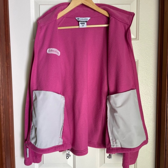 Columbia Women Fleece Jacket Full Zip Up With Pockets XL - Picture 4 of 5